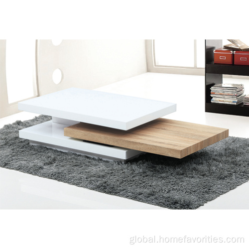 Coffee Table luxury modern white glass coffee tables Supplier